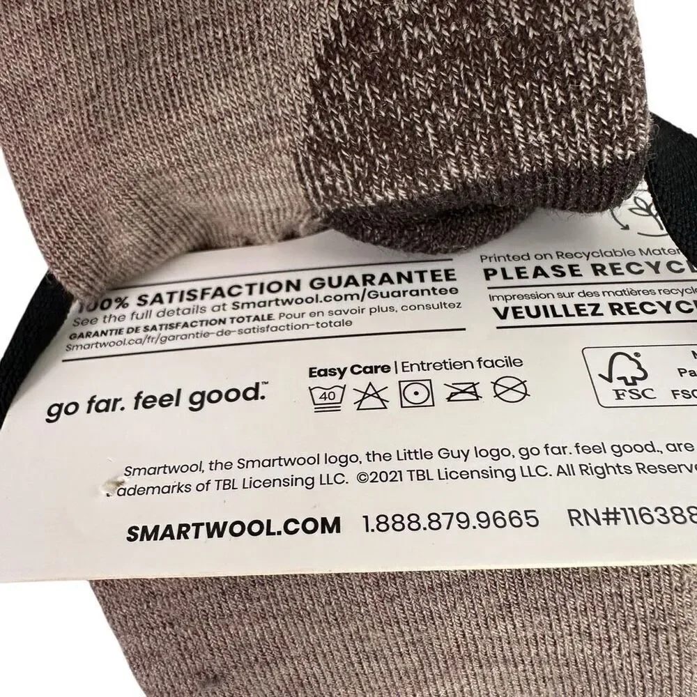 smartwool Kids Medium Winter sports Socks Brown Over the Calf